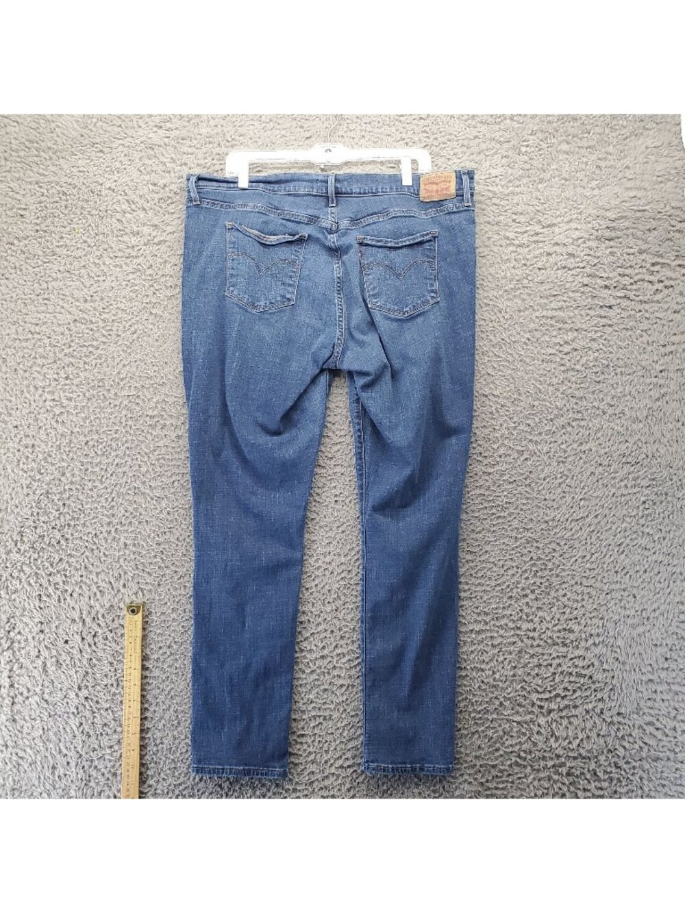 Levis Jeans Womens 34 Blue 311 Shaping Skinny Denim Stretch Mid Rise